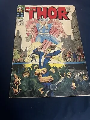 Buy THOR #138 (Marvel Comics 1967) -- Silver Age -- 1st Apppearance ORIKAL -- VG/F • 16£