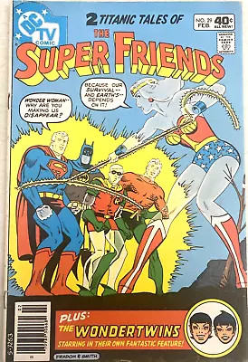 Buy Super Friends. # 29. 1st Series. Feb. 1980. Dc Comics. Fradon-cover. Low Grade • 5.49£