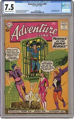 Buy Adventure Comics #267 CGC 7.5 1959 1482203006 • 743.24£