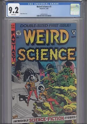 Buy Weird Science #1 CGC 9.2 1990 Gladstone Comics Wally Wood Cover • 39.49£