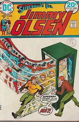 Buy Dc Comics Superman's Pal Jimmy Olsen #162 (1974) 1st Print F+ • 7.95£