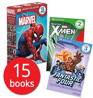 Buy Marvel Readers Collection - 15 Books Book The Cheap Fast Free Post • 18.99£