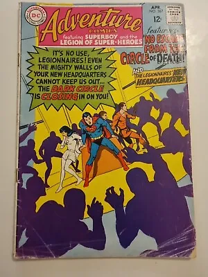 Buy Adventure Comics #367 Apr 1968 Neal Adams Cover Art • 7£