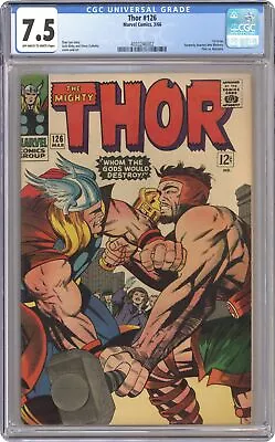 Buy Thor #126 CGC 7.5 1966 4033246002 • 352.76£