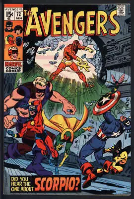 Buy Avengers #72 8.5 // 1st Appearance Of Zodiac Cartel Marvel Comics 1970 • 78.84£