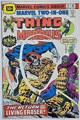 Buy Marvel Two-In-One #15 1976 Rare $0.30 Price Variant! With MVS! Morbius/LivEraser • 23.10£