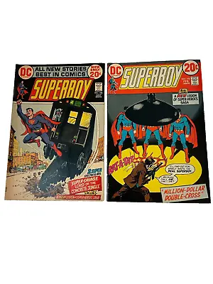 Buy Dc Superboy #188 1972 & #193 1973 Best In Comics New Legion Saga Super-savage • 11.98£