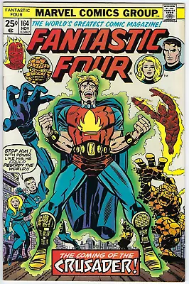 Buy Fantastic Four 164 1975 VF/NM 9.0 Kirby/Sinnott-c Perez 1st Frankie Raye (Nova) • 34.78£