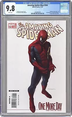 Buy Amazing Spider-Man #544B Djurdjevic Variant CGC 9.8 2007 4304685004 • 56.13£