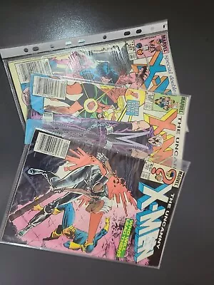 Buy Uncanny X-Men #193, 200 And 201 Copper Age 1985 Marvel Comics • 60£