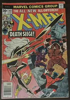 Buy X-Men #103 1ST WOLVERINE NAMED AS LOGAN 1ST D’KEN NERAMANI 1977 • 67.40£