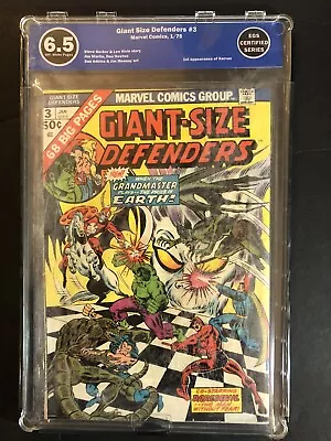 Buy Giant Size Defenders 3 EGS 6.5 F+ Marvel First Appearance Korvac MCU Hulk • 31.66£
