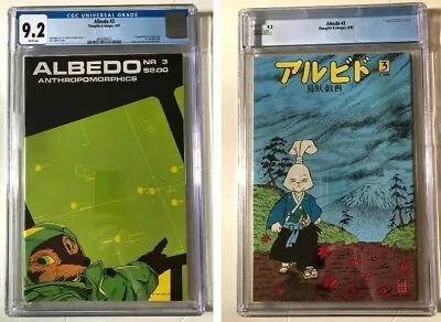 Buy Albedo (1985) #3 1st Print Cgc 9.2 Nm- 2nd Appearance Usagi Yojimbo Stan Sakai • 237.17£