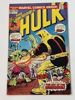 Buy Incredible Hulk 186 Marvel Comics 1st App & Death Of The Devastator Brozne 1975 • 11.98£