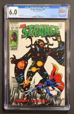 Buy Doctor Strange #180 5/69 Marvel Comics CGC 6.0 Eternity Appearance • 79.17£