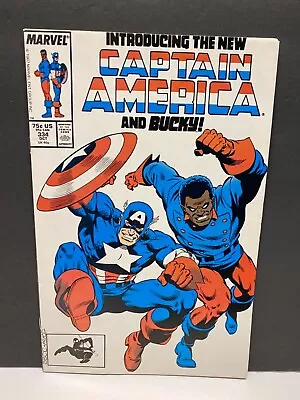 Buy Captain America #334 (1987) NM 1st Full Walker Cap & Lemar Hoskins As Bucky  • 23.71£