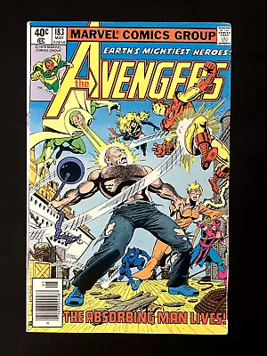 Buy Avengers #183 (1st Series) Marvel Comics May 1979 Falcon And Ms Marvel Join • 10.25£