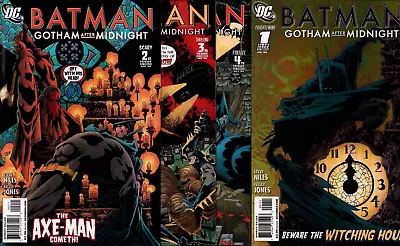 Buy BATMAN: GOTHAM AFTER MIDNIGHT 2008-2009• Maxi Series • DC • #1-12 Complete • 24.03£