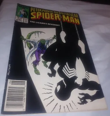 Buy Spectacular Spider-Man #127 Marvel 1987 Symbiote Black Suit Spiderman Newsstand • 9.59£