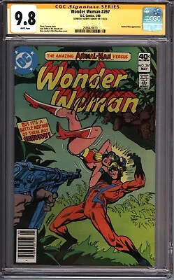 Buy * Wonder WOMAN #267 CGC 9.8 Signed Conway Animal Man App! (2686429010) * • 395.26£
