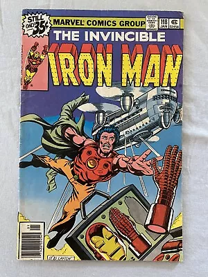 Buy The Invincible IRON MAN #118 Marvel Comics January 1978 Jim Rhodes War Machine • 19.77£