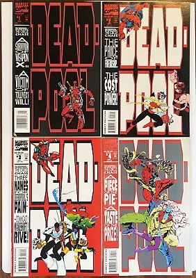 Buy Deadpool: The Circle Chase #1-4 (1993) KEY - 1st Solo Deadpool Series • 35.18£