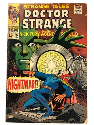 Buy STRANGE TALES 164   (Jan 1968) VG- Steranko/ Everett On Nick Fury, Dan Adkins • 8.82£