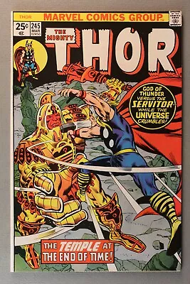 Buy The Mighty Thor #245 *1976*  The Temple At The End Of Time!  Mint, Amazing!!! • 75.92£