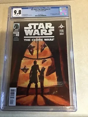 Buy Star Wars The Clone Wars # 1 CGC 9.8  First Ahsoka Tano Dark Horse Comics • 2,200£