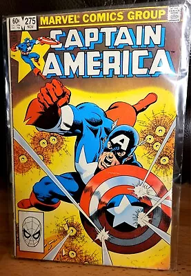 Buy Captain America ##275 *1st Appearance Of Baron Zemo II* - VG 1982 Marvel Comic  • 4.49£