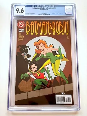 Buy BATMAN AND ROBIN ADVENTURES #8 CGC 9.6 (1996) Harley Quinn & Poison Ivy App. • 71.16£
