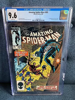 Buy Amazing Spider-Man #265 CGC 9.6 1st Appearance Of Silver Sable • 118.30£