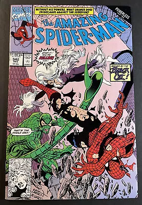Buy Amazing Spider-Man # 342 - 1st Dr. Elias Wertham (later Cardiac) VF- (L16) • 3.93£
