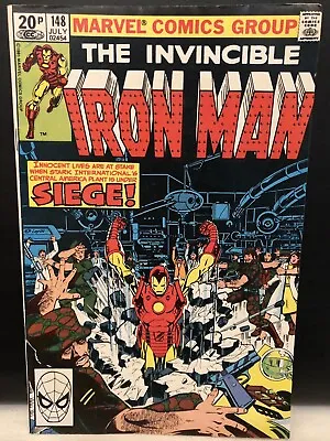 Buy INVINCIBLE IRON MAN #148 Comic Marvel Comics • 4.01£