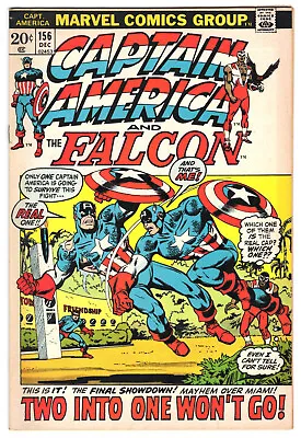 Buy Captain America #156 Very Fine Plus 8.5 Jack Monroe 1950s Cap America 1972 • 21.33£