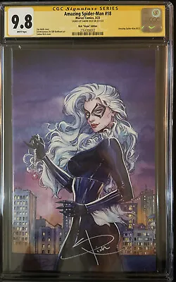Buy Amazing Spider-Man #18 9.8 CGC Signed By Sabine Rich Virgin Variant Cover￼￼ • 91.54£