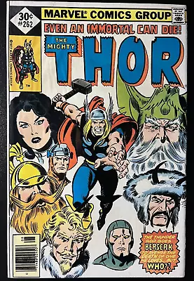 Buy The Mighty Thor #262 - Raw 9.6 NM+ • 17.39£
