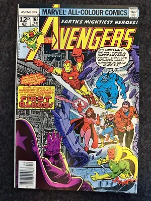 Buy The Avengers #168 ***fabby Collection*** Grade Vf/nm • 21.99£