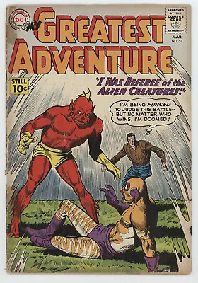 Buy My Greatest Adventure 53 DC 1961 GD VG Alien Monster Dick Dillin • 15.99£