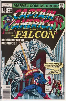 Buy Captain America #222, Marvel Comics 1978 VF/NM 9.0 • 15.84£