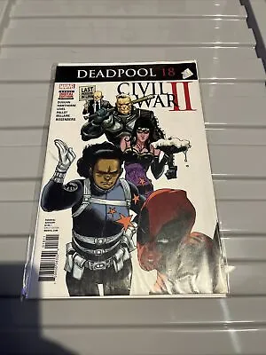 Buy Deadpool #18 ( Marvel 2016 ) Civil War 2 • 2.99£