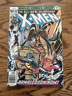 Buy X-Men #108 (Marvel 1977) Cyclops Storm Colossus Banshee 1st John Byrne App! VG+ • 34.78£
