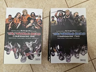 Buy The Walking Dead Compendiums 1 And 2 - Very Good Condition • 44.99£