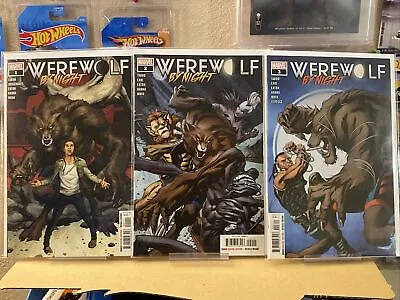 Buy Werewolf By Night #1- #3 1st App Of Jake Gomez NM Unread 🔥 • 35.99£