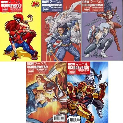 Buy New Mangaverse 1 2 3 4 5 Nm Rings Of Fate 2006 Complete Series 1-5 Spiderman Lb2 • 20.10£