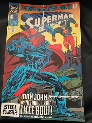 Buy Superman The Man Of Steel #23 July 1993 'Reign Of The Supermen' • 1.10£