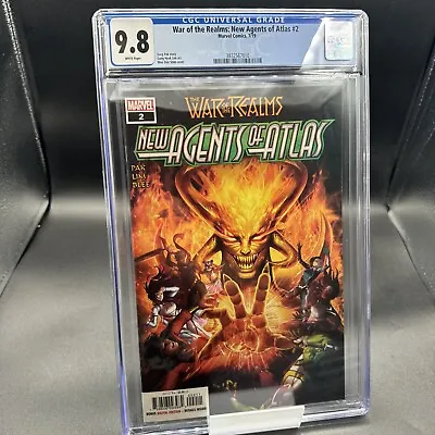 Buy NEW AGENTS OF ATLAS #2 WAR OF THE REALMS CGC 9.8 1st APPEARANCE OF SWORDMASTER • 59.71£