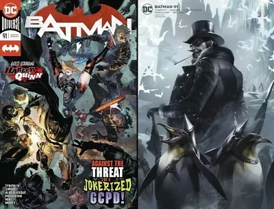 Buy BATMAN #91 Covers A & B Mattina DC Comics NM Prelude To Joker War • 15.09£