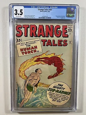 Buy Strange Tales 107 (Marvel, 1963)  CGC 3.5 OWP • 196.30£