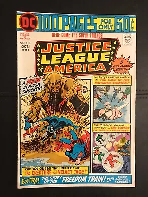 Buy Justice League Of America #113 (NM-)  100 Pg Giant- Bronze Age Beauty! • 38.93£
